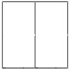Dog Kennel Black Powder-coated steel Large Durable Dog Kennel