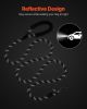 VEVOR Rope Dog Leash, 6ft Heavy Duty Dog Leash with Comfortable Padded Handle, Strong Nylon Thick Leash with Reflective Threads