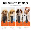 VEVOR Dog Dryer, 2000W/2.7HP Dog Blow Dryer, Pet Grooming Dryer with Adjustable Speed and Temperature Control
