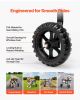 VEVOR Dog Wheelchair for Back Legs, Adjustable 2 Wheels Pet Wheelchair, Lightweight Dog Cart with Shock-Absorbing Wheels