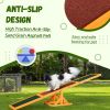 Wooden Dog Agility Seesaw, Training and Exercise Equipment, Weather Resistant, 71" L, Natural