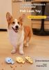 Fish-Shaped Dog Treat Dispenser Toy – Food-Grade Silicone Slow Feeder for Boredom Relief, Self-Entertainment & Pet Interaction – Durable Chew Toy with