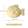 Fish-Shaped Dog Treat Dispenser Toy – Food-Grade Silicone Slow Feeder for Boredom Relief, Self-Entertainment & Pet Interaction – Durable Chew Toy with