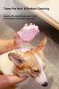 Dog Bath Brush,Pet Bath Comb Brush Soothing Massage Rubber Comb,Pet bathing brush
