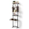 VEVOR Pet Feeding Station with Storage, Elevated Dog Bowls, Raised Dog Bowl Stand, Dog Food Storage and Feeder Station with Storage Shelves, Pet Toy S