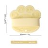 Dog Bath Brush,Pet Bath Comb Brush Soothing Massage Rubber Comb,Pet bathing brush