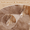 Large Dog Bed 67x43x8 Inches - Super Soft, Machine Washable & Portable With Handles, Non-Slip Bottom For Safety
